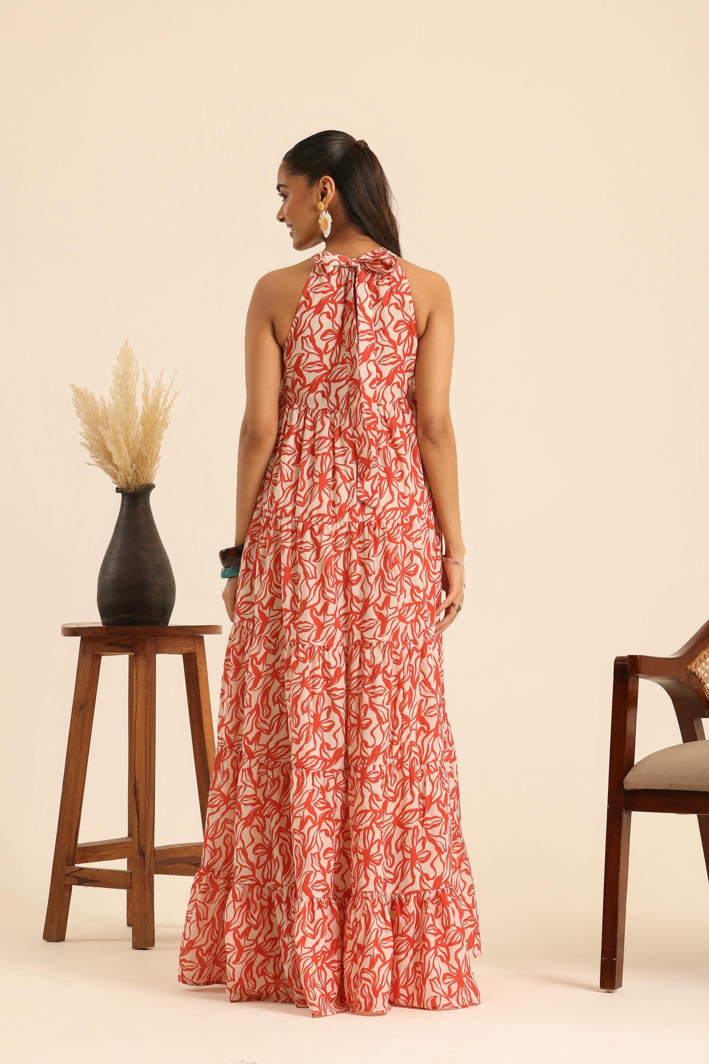 Nazaakat Sexy Salsa Maxi Dress