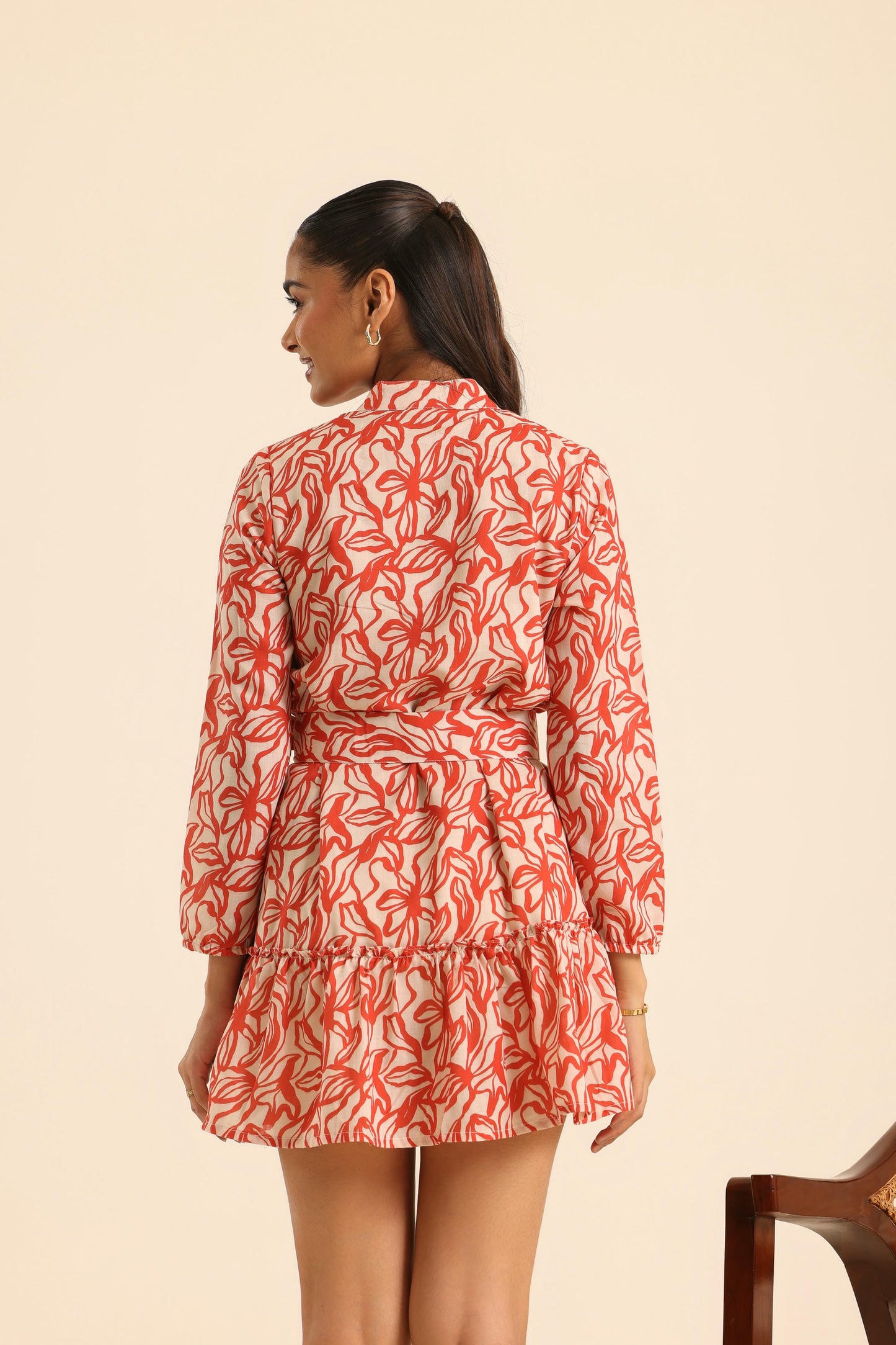 Nazaakat Sexy Salsa Belted Dress