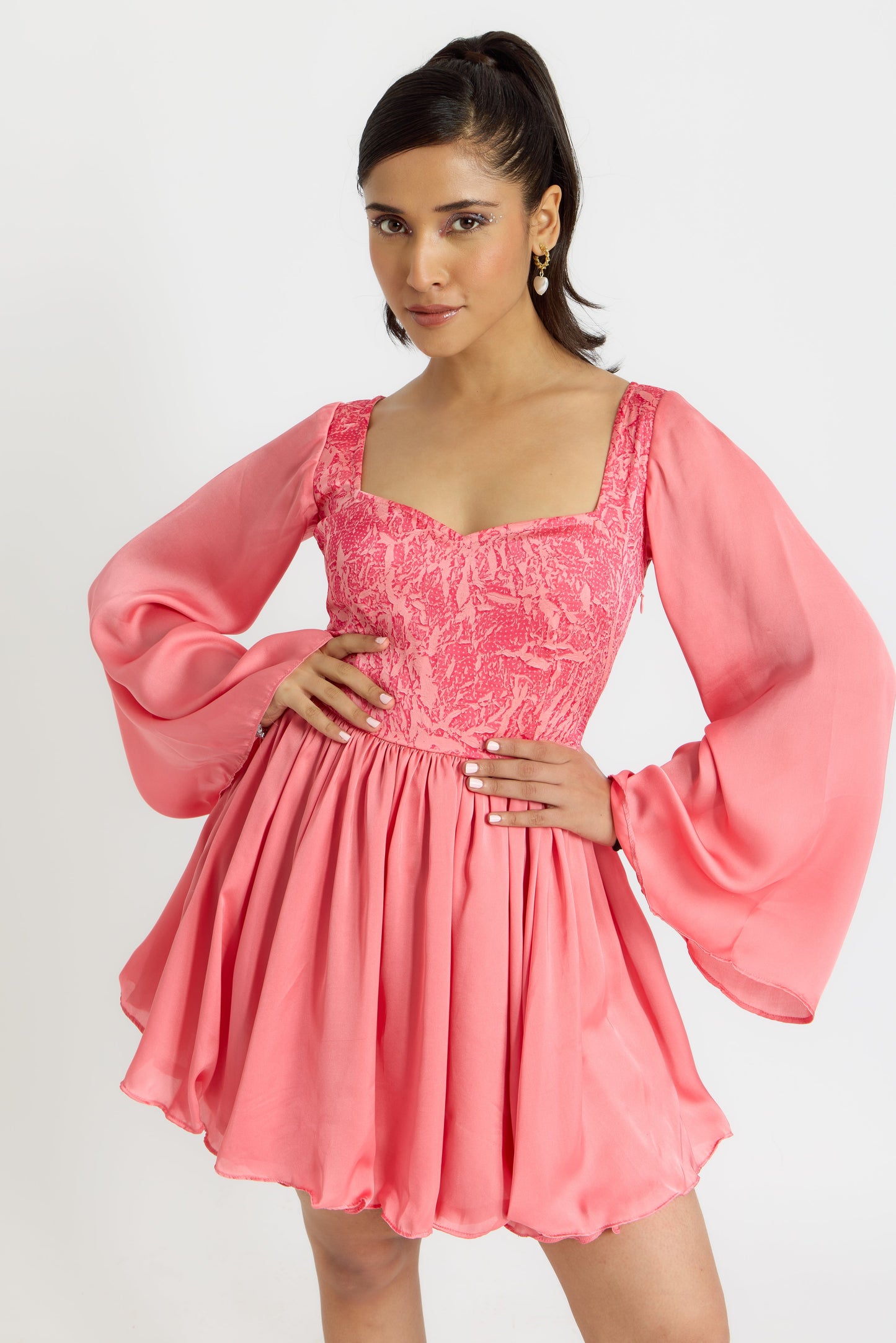 Nazaakat Cairo Pink Birthday Dress