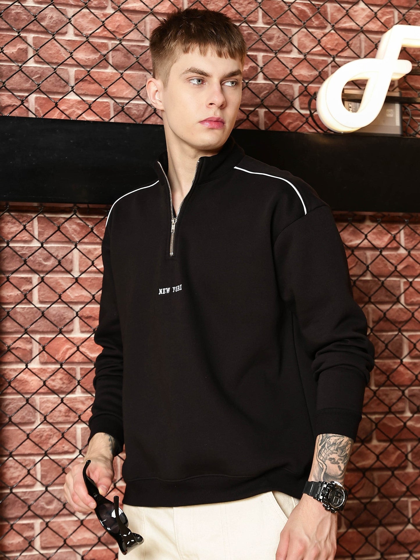 Newyork Black Sweatshirt
