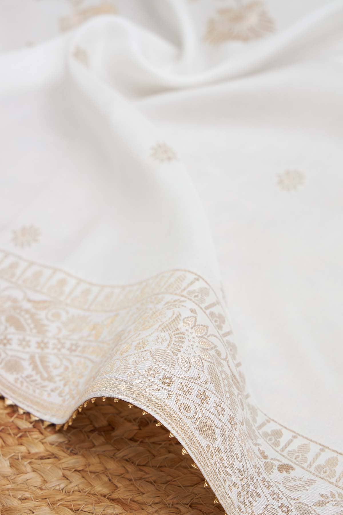 White_Silk_Blend_Zari_Woven_Dupatta_Womens_Soch