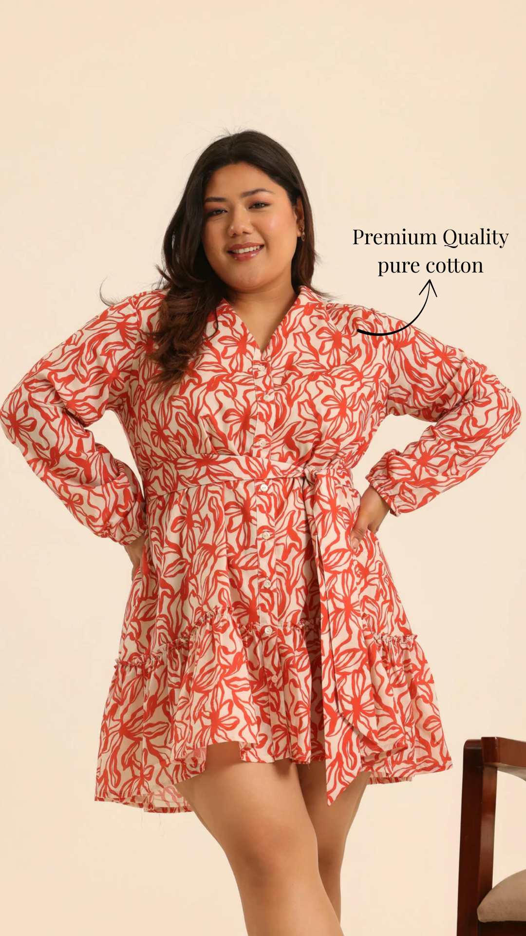 Nazaakat Sexy Salsa Belted Dress