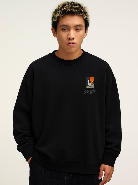 Disruptive Black Sweatshirt