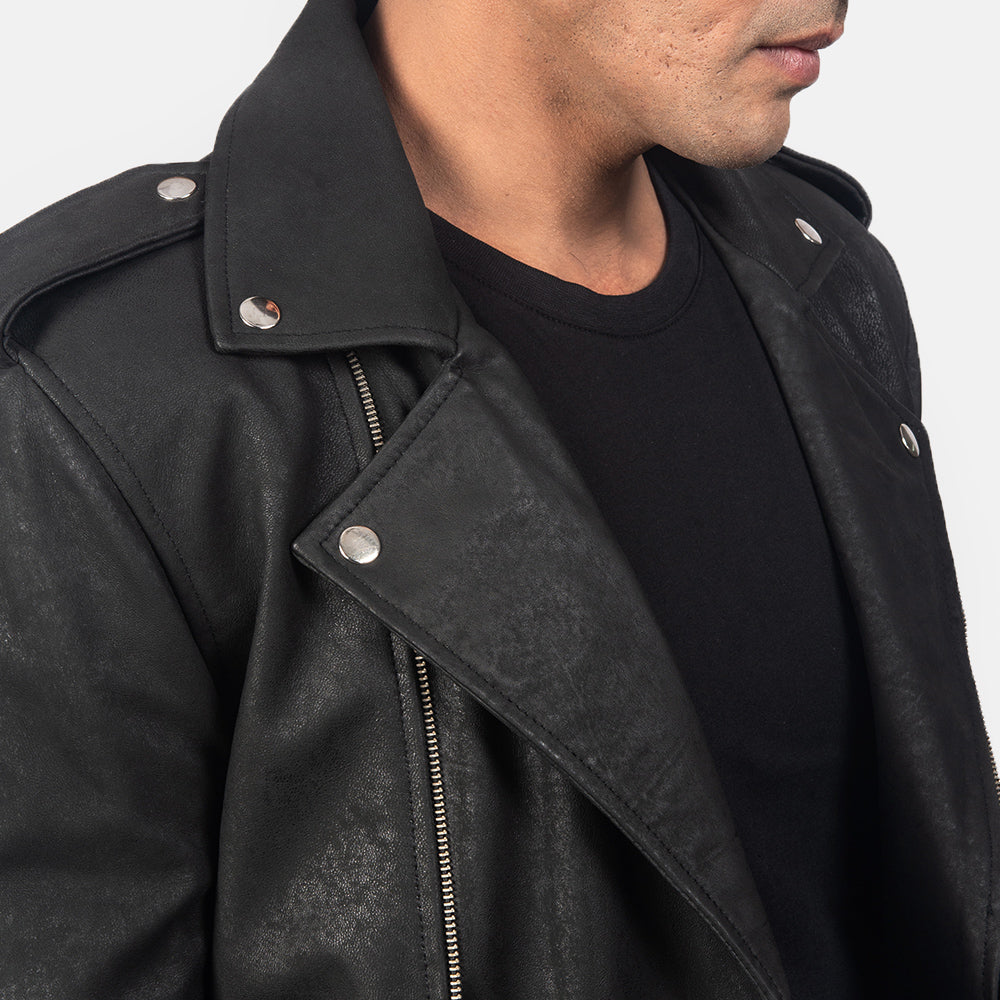 Allaric Alley  Leather Biker Jacket