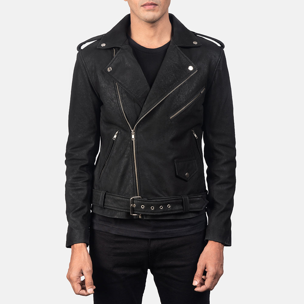 Allaric Alley  Leather Biker Jacket
