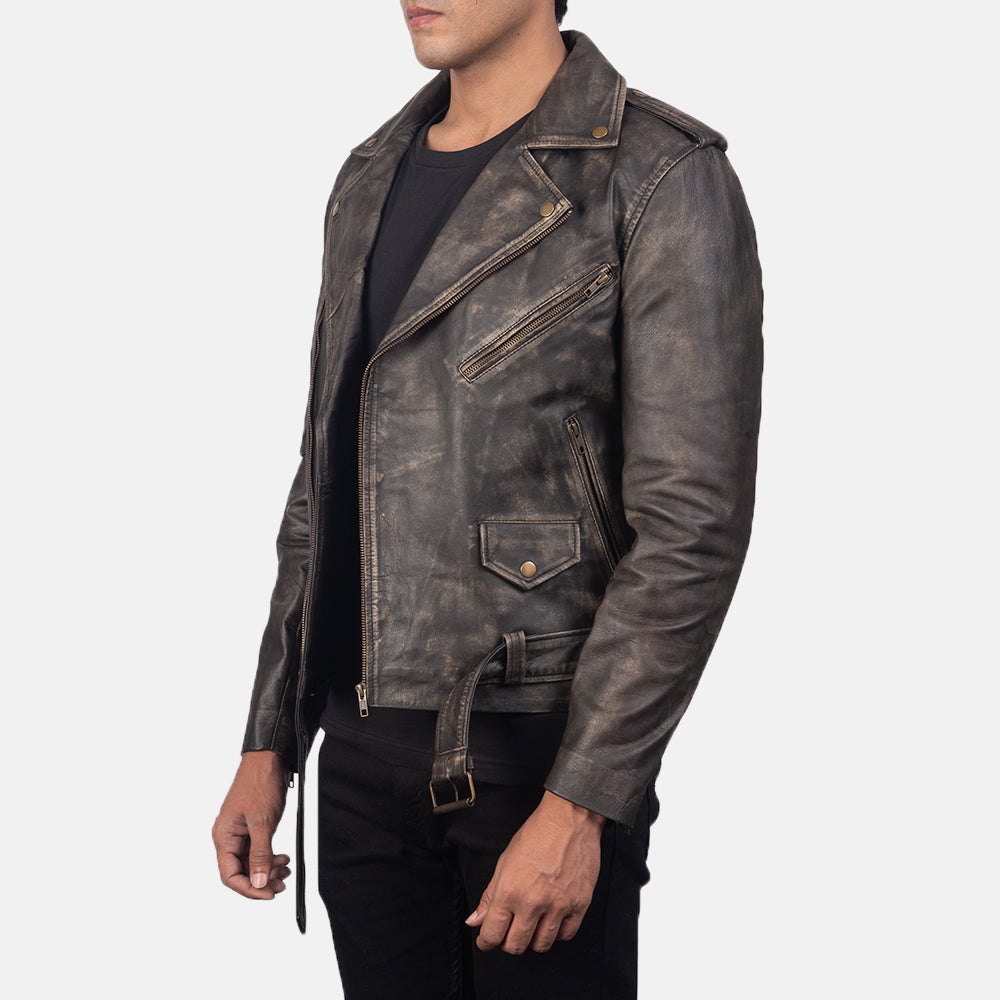 Allaric Alley  Leather Biker Jacket