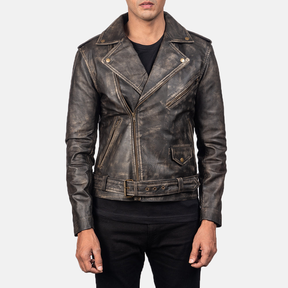 Allaric Alley  Leather Biker Jacket