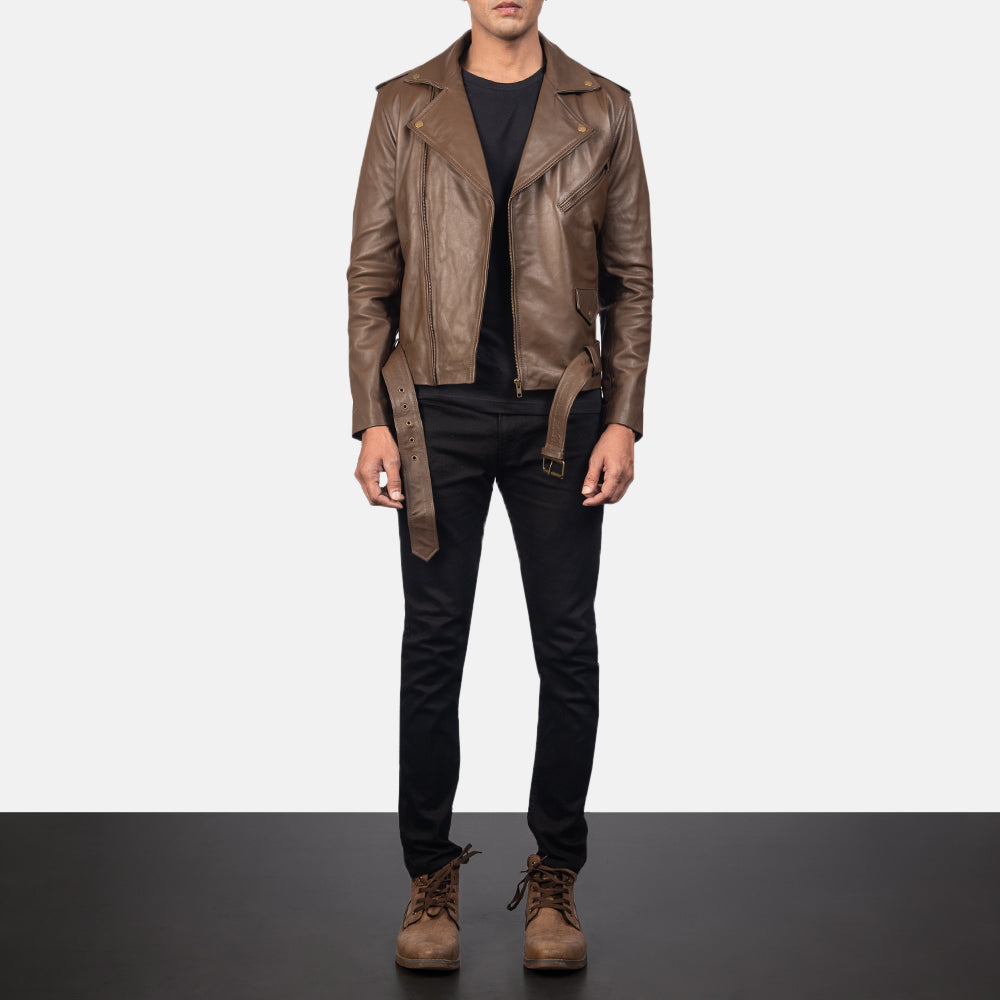 Allaric Alley  Leather Biker Jacket