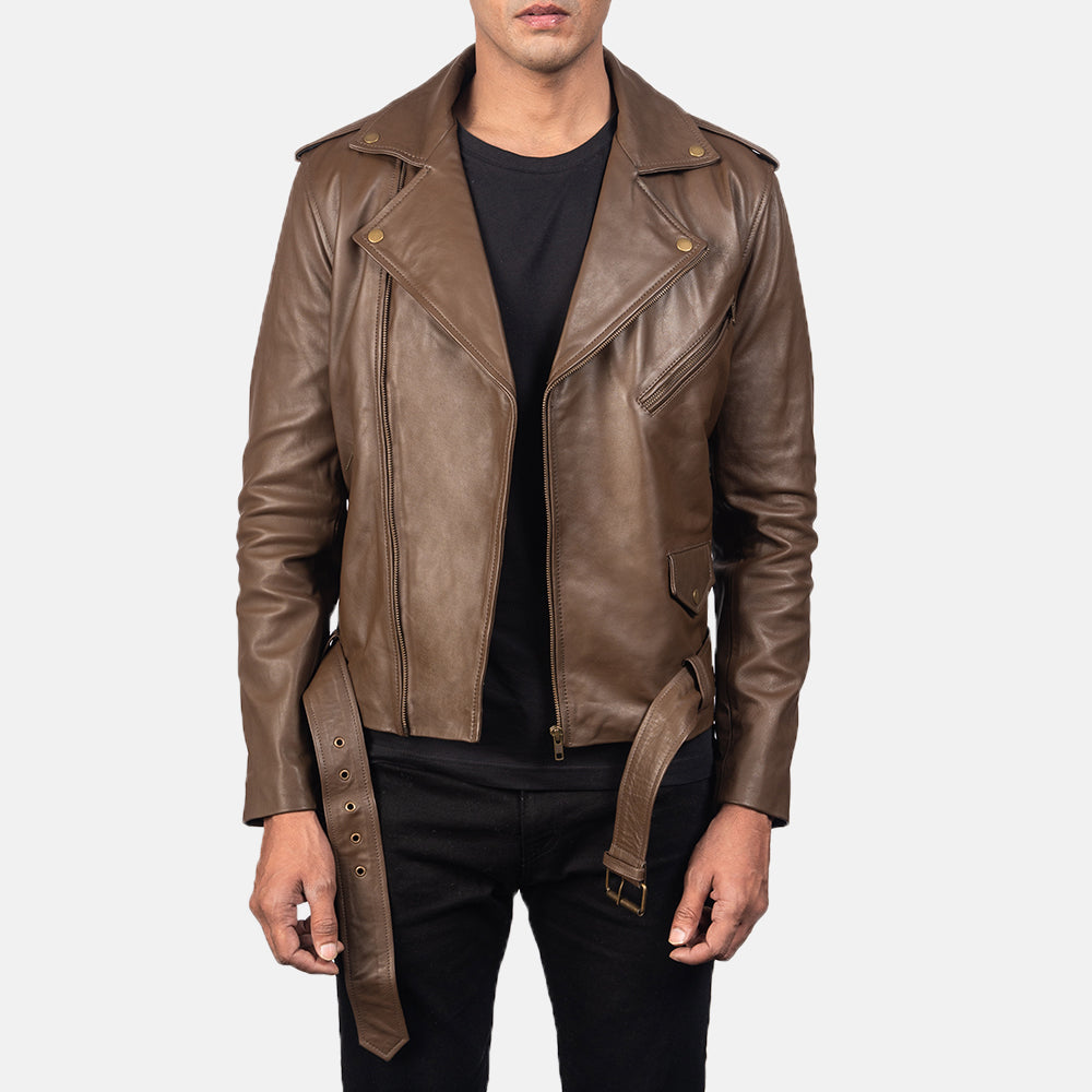 Allaric Alley  Leather Biker Jacket
