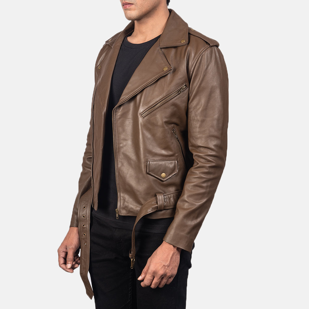 Allaric Alley  Leather Biker Jacket