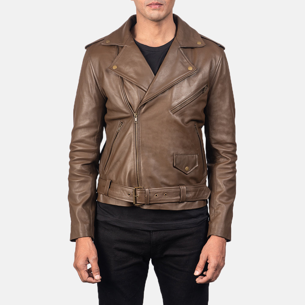 Allaric Alley  Leather Biker Jacket