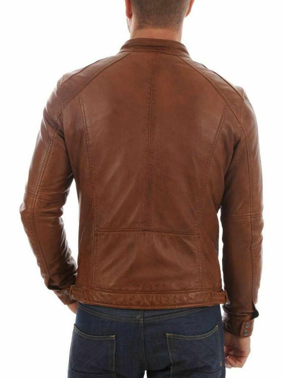 Ultimate Suede Leather Biker Jacket