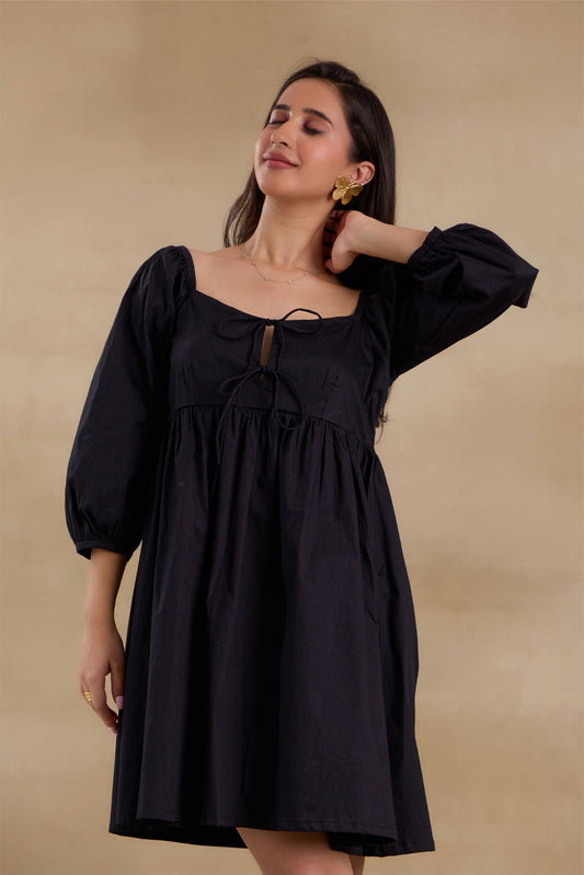 Nazaakat Essentials Black Vacay Dress