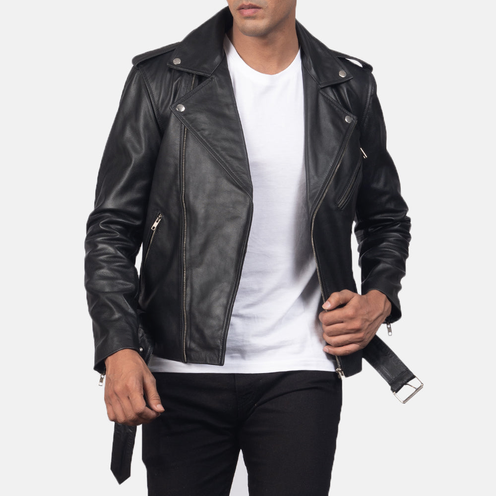 Allaric Alley  Leather Biker Jacket
