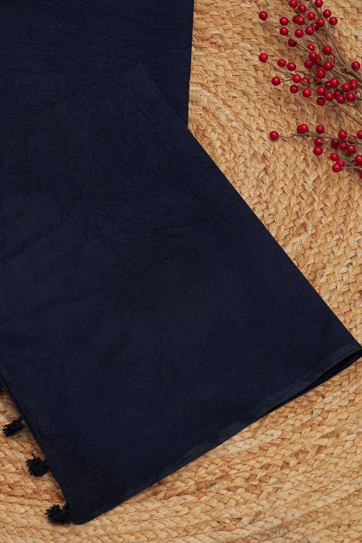 Black_Crepe_Solid_Dupatta_Womens_Soch