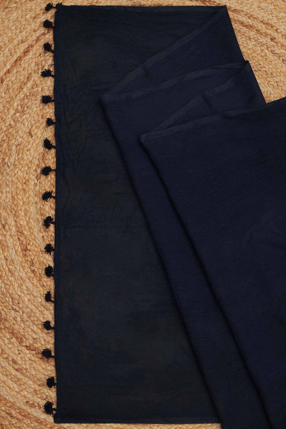 Black_Crepe_Solid_Dupatta_Womens_Soch
