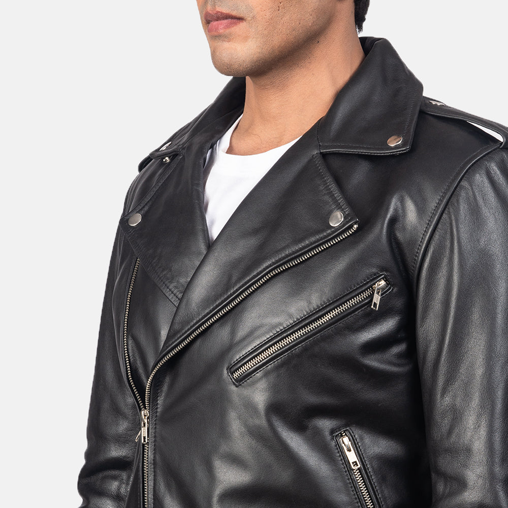 Allaric Alley  Leather Biker Jacket