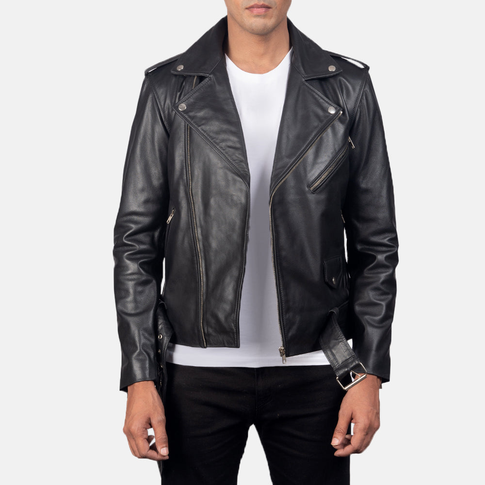 Allaric Alley  Leather Biker Jacket