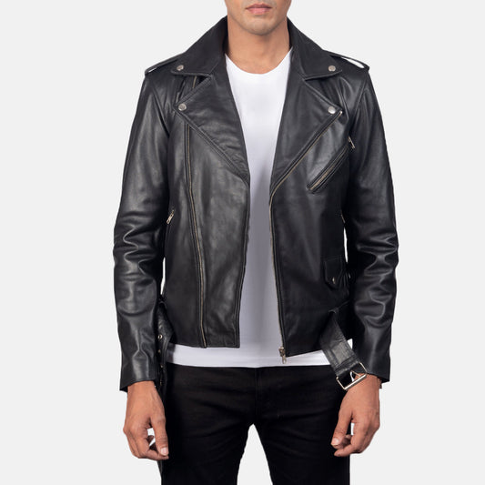 Allaric Alley  Leather Biker Jacket