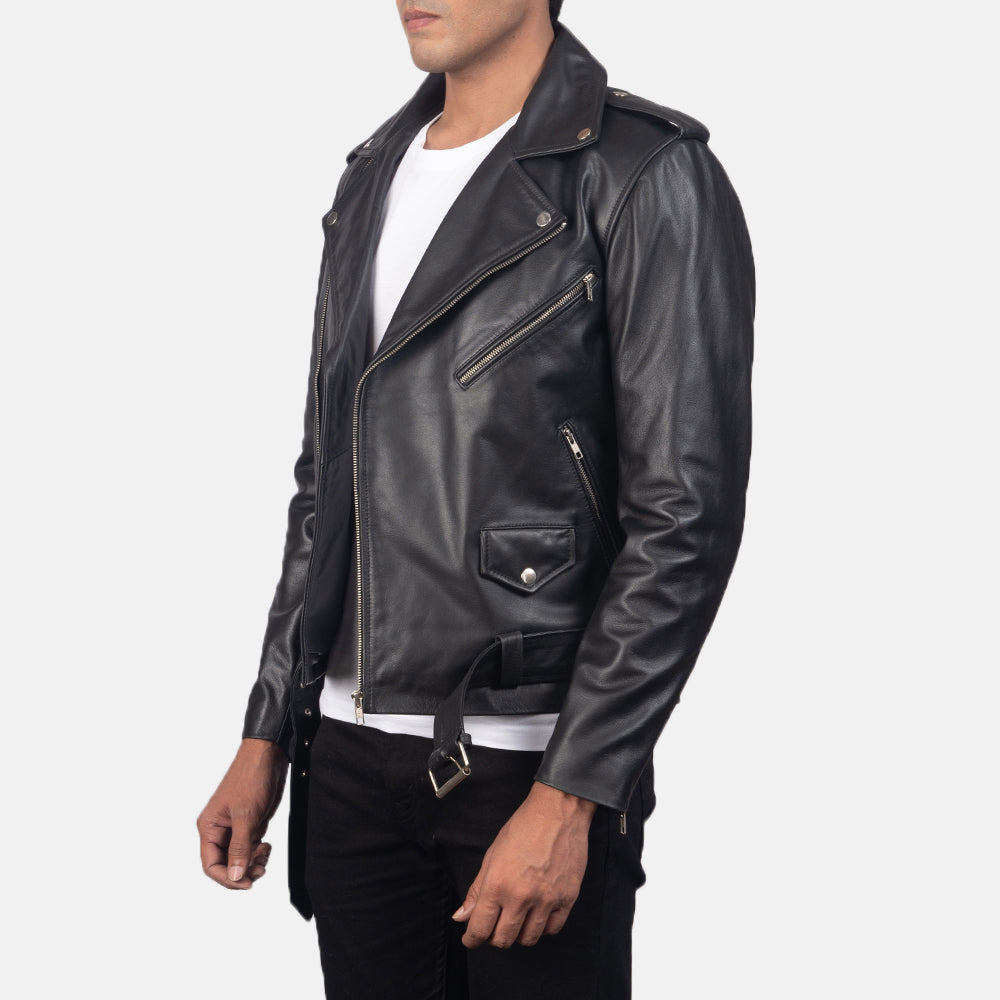 Allaric Alley  Leather Biker Jacket