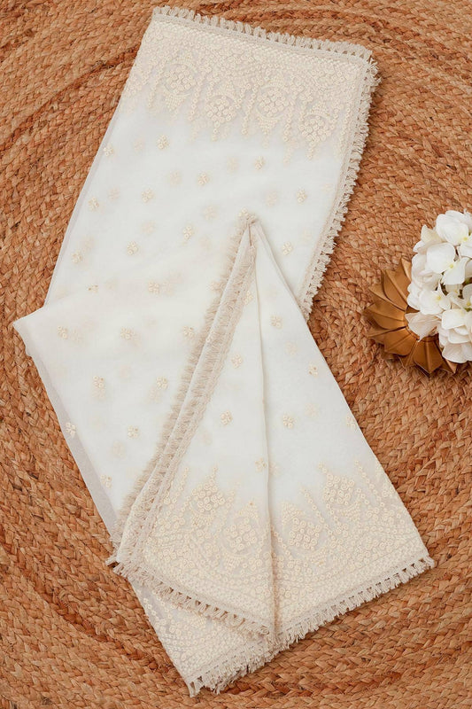 Off_White_Georgette_Embroidered_Dupatta_With_Thread_Work_Womens_Soch